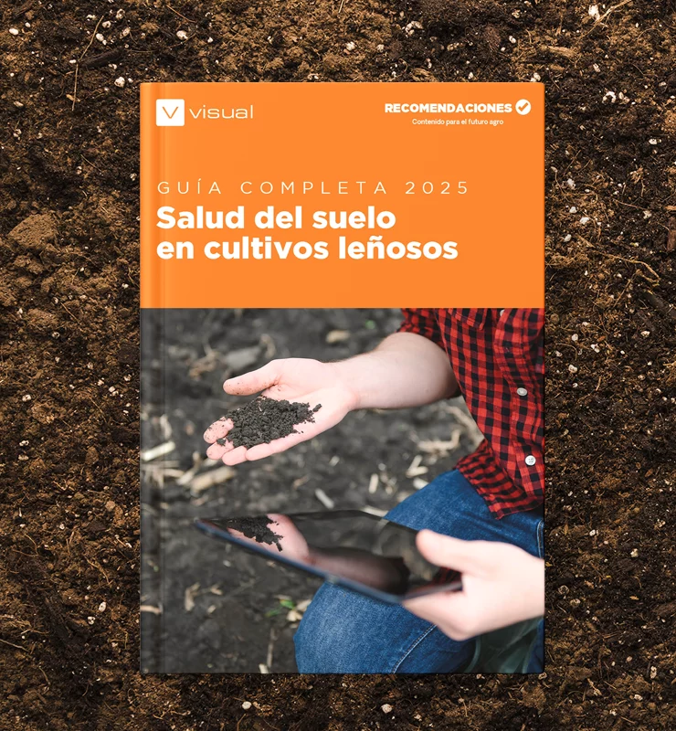Portada de la Guia de la Salud del suelo en cultivo de leñosos de VisualNACert