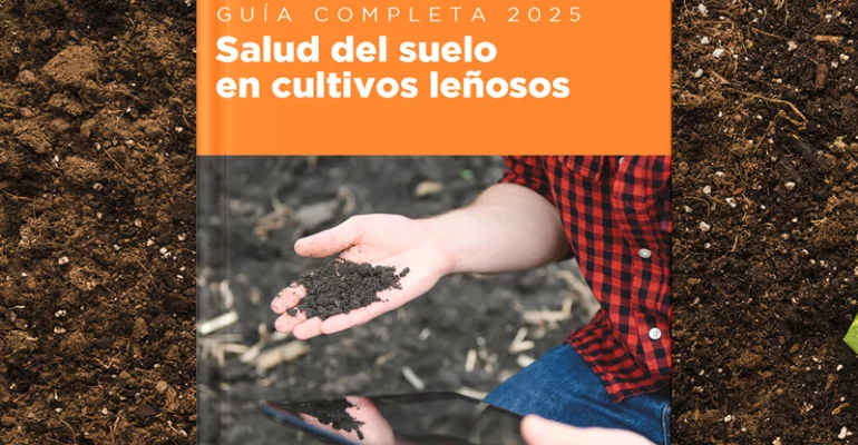 Portada de la Guia de la Salud del suelo en cultivo de leñosos de VisualNACert