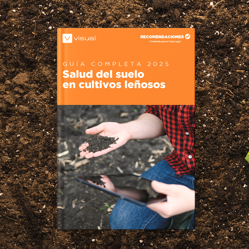 Portada de la Guia de la Salud del suelo en cultivo de leñosos de VisualNACert