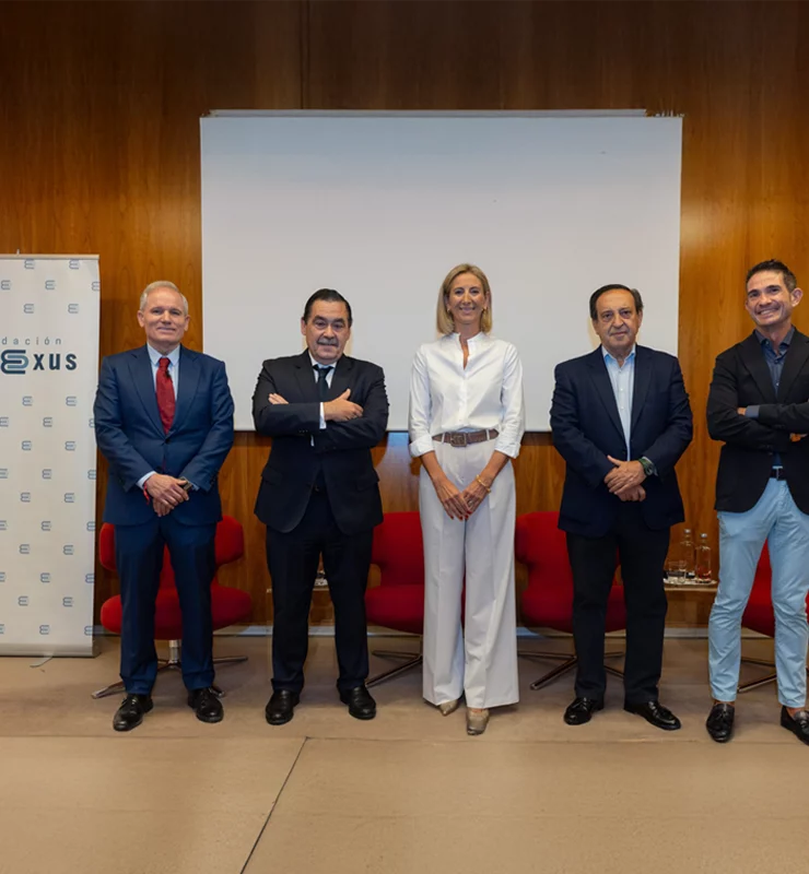 Visualnacert en el evento de la Fundación COnexus hablando sobre agricultura y el papel de la digitilación