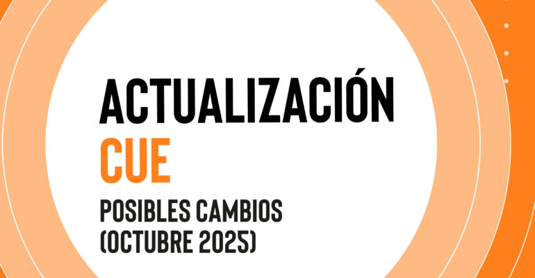 Cuaderno de campo digital VisualNACert: posibles cambios y actualización octubre 2025
