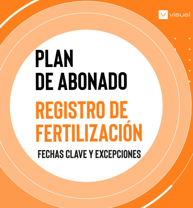 Plan de abonados y registro de fertilzación