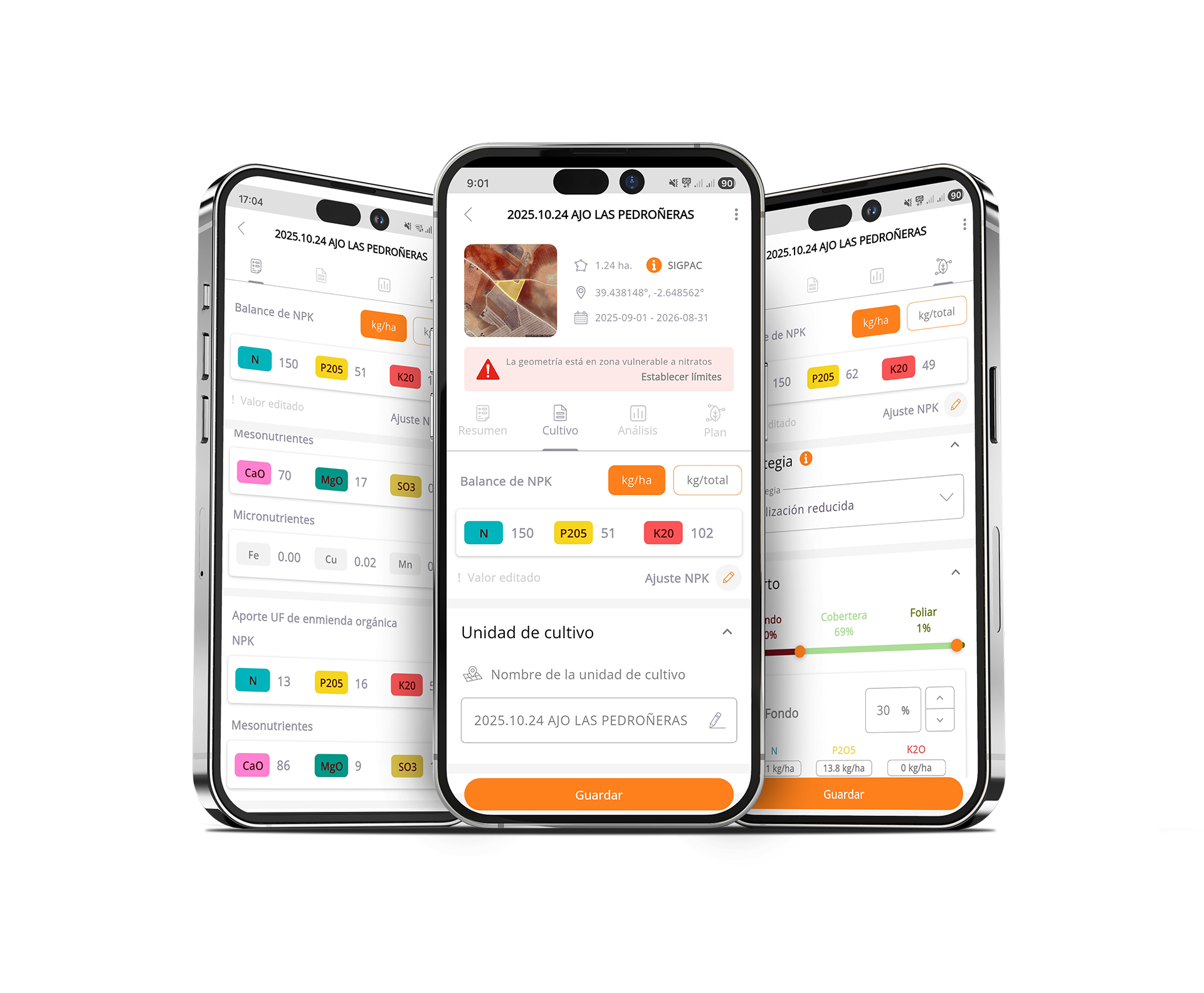 FertiPRO visualnacert Plan de abonado FertiPRO